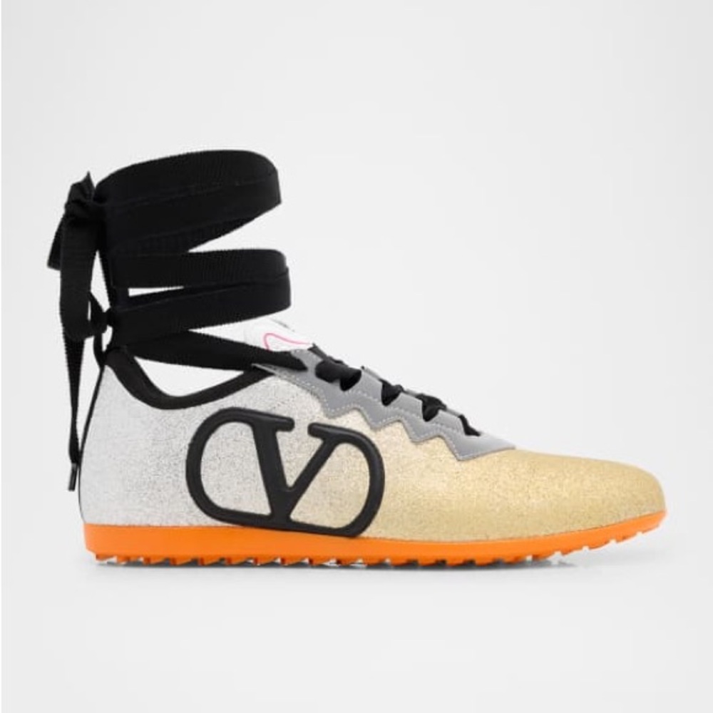 Valentino Women's Glitter Sneakers Size 36